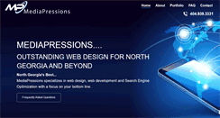 Desktop Screenshot of mediapressions.com